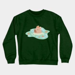 Capybara Spa Crewneck Sweatshirt